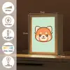 Rode panda - Groen - Cartoon Light Box met kabel klein -USP_NL