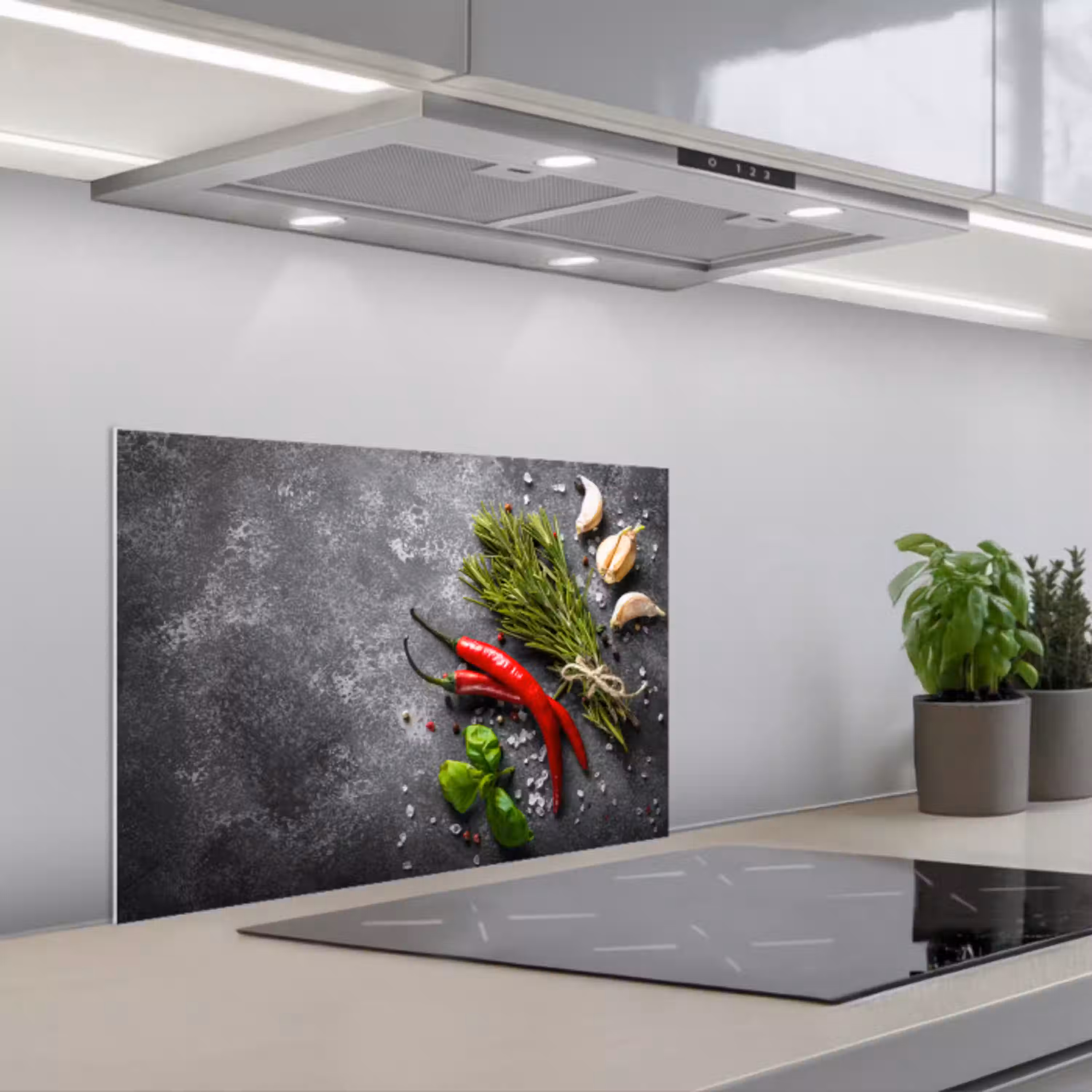 Contrast in Smaak en Textuur keuken achterwand spatscherm klein -3d_schuin