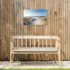 Duin - Meeuw - Strand - Zee - Zon Tuinposter op houten frame 2 cm dik klein -sfeer4