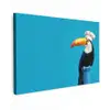 tucan-3-2-gigapixel-standard-v2-6x Tuinposter op houten frame 2 cm dik klein -3d