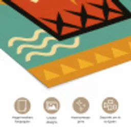Cocktail - Negroni - Art - Sinaasappel poster papier klein -closeup_NL