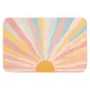 Illustratie - Zon - Pastelkleuren WCmat klein -3d