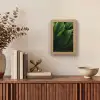 Bladeren - Schaduw - Groen - Textuur Light Box met kabel (Tafellamp) klein -sfeer2