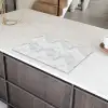 Lichtgrijs - Ruw - Subtiel Inductie beschermer vinyl 3mm klein 276 -sfeer8