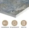 Jungle - Landschap - Blauw PET vilt klein -closeup_NL