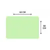 Groen - Pastel - Stippen Placemat vinyl groot -specs
