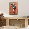 Graffiti - Astronaut - Street art - Ruimte - Banksy plexiglas 5mm klein -sfeer4