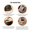 Strand - Natuur Inductie beschermer vinyl 3mm klein -zzzzzzz-td-werking
