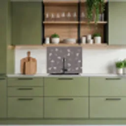 Patronen - Tulpen - Minimalistisch keuken achterwand 2 middel 865 -sfeer3