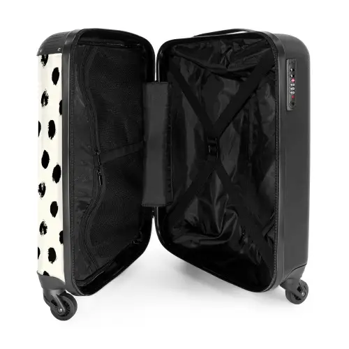 99 NBS - Handbagage koffer - Unisex middel -binnenkant