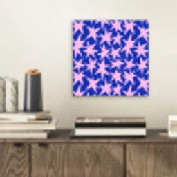 Modern - Sterren - Blauw aluminium wit klein 46 -sfeer1