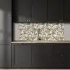 Bloemen -  Patroon - Design - Natuur keuken achterwand 2 middel 871 -sfeer1