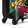 Vrolijke Monsterchaos Koffer - NBS - Handbagage middel -wiel