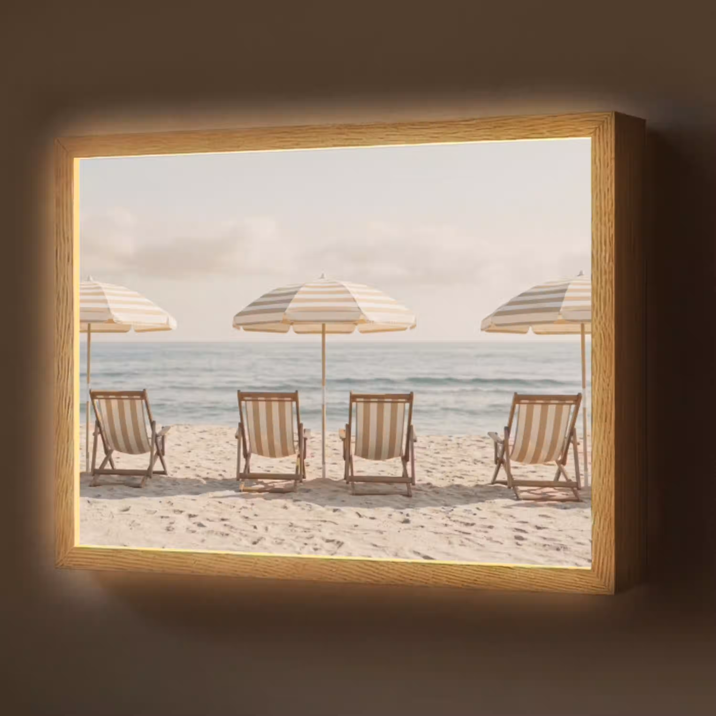 Strand - Stoelen - Parasol Light Box met batterij (Wandlamp) middel -z3d_website
