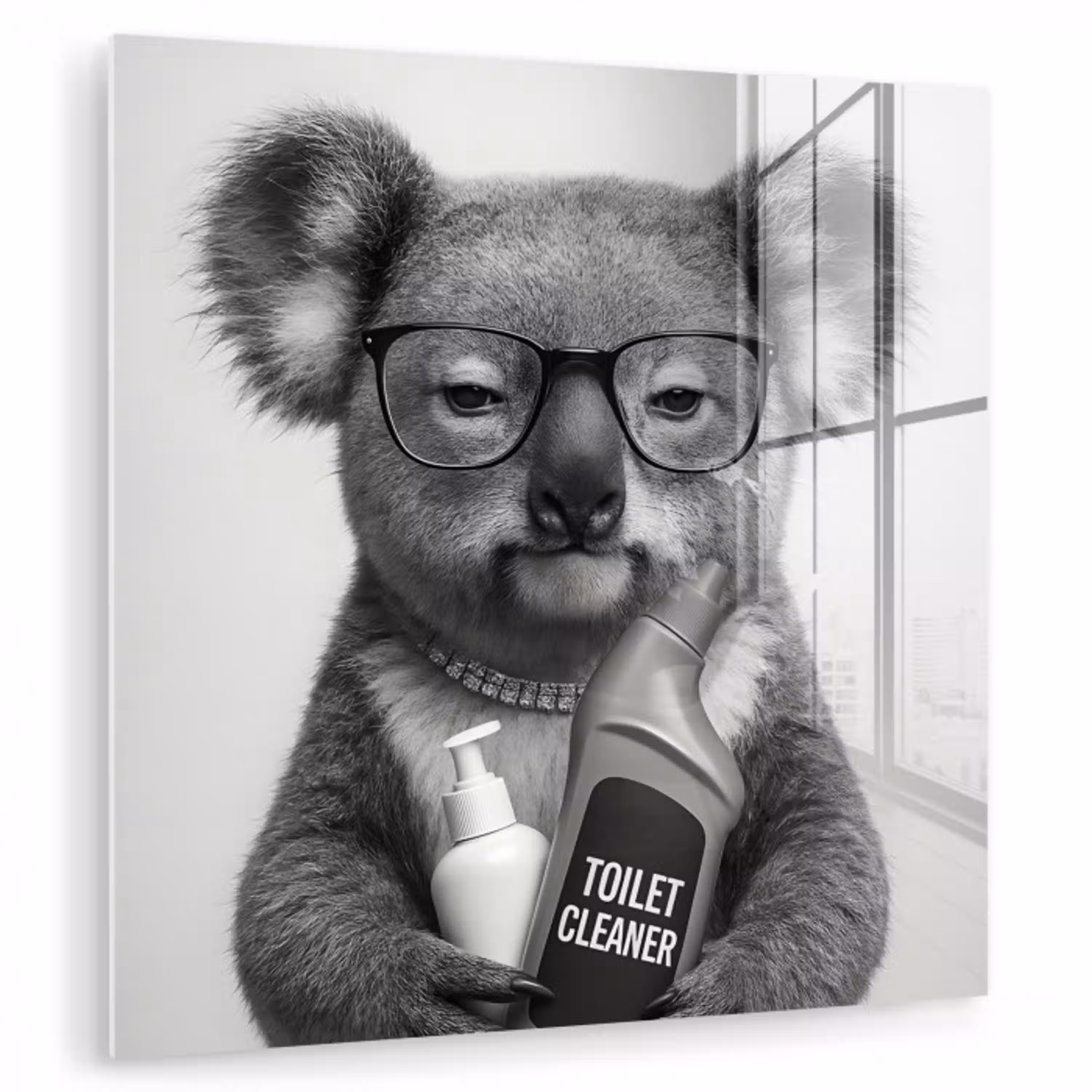 Koala - Bril - Toilet plexiglas 5mm klein -zzzproduct_nieuw