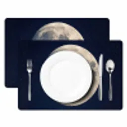 Ruimte - Maan - Kosmos Placemat vinyl groot -zzsfeer2_Kitchenyeah-website