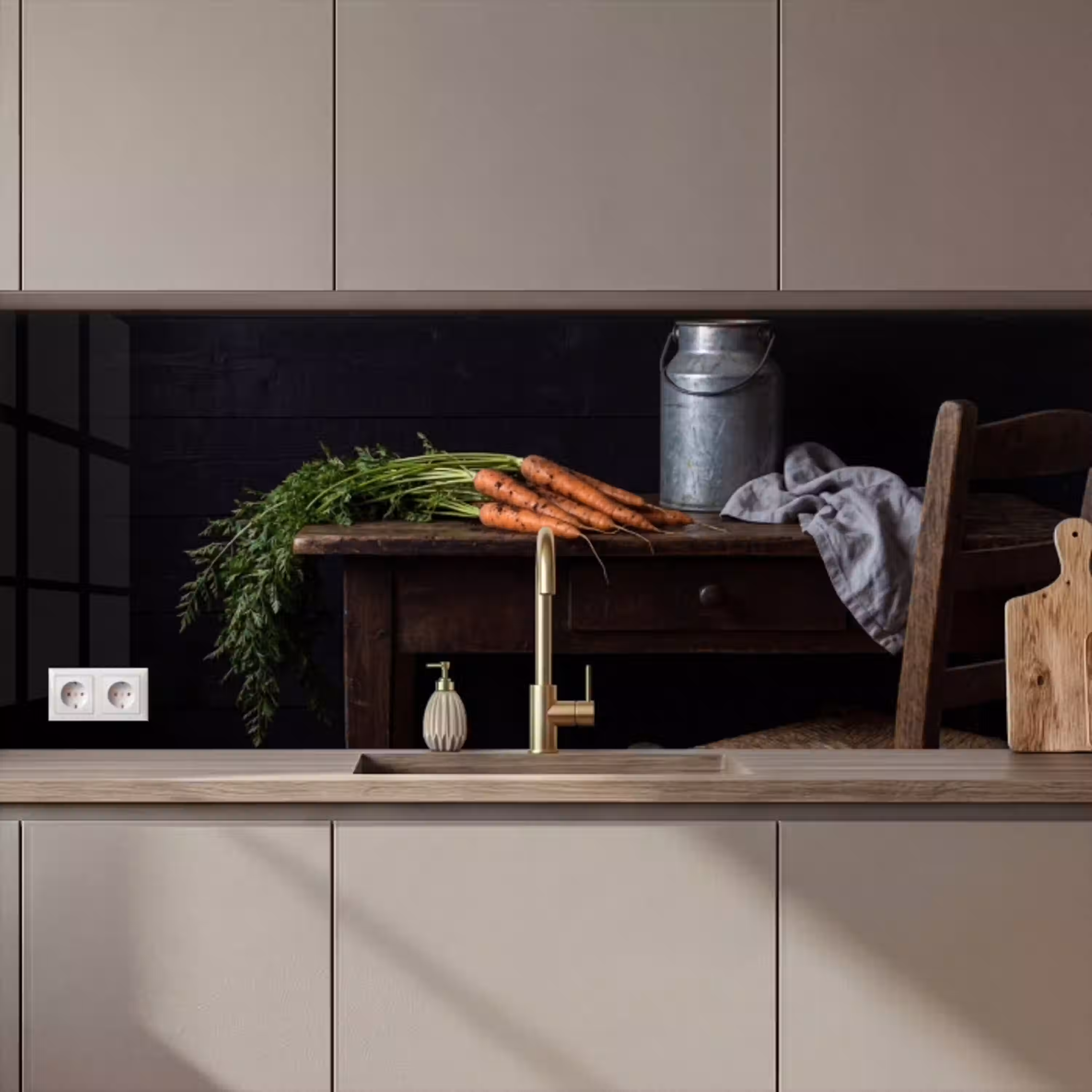 Groenten - Rustiek - Stilleven keuken achterwand 2 middel zz_3dshopping