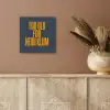 Too old for heidi klum - Geel - Blauw aluminium wit klein -sfeer4