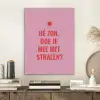 Roze - Zon - Quote PET vilt klein -sfeer1