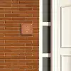 Terracotta - Sierlijk Naambord Vierkant klein -sfeer3-XS