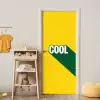 Cool - Geel - Groen deurposter klein -sfeer4