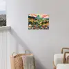 Zonlicht - Heuvels - Wolkenlucht tuinposter los doek klein -sfeer8