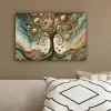 Levensboom - Boom - Abstract - Modern canvas 2cm klein -sfeer3