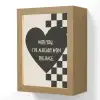 Liefde - Beige - Race Light Box met kabel (Wandlamp) klein -3d