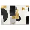 Goud - Rechthoeken - Cirkels - Abstract Placemat vinyl groot -zzsfeer1_Kitchenyeah-website