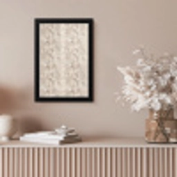 Slang - Patroon - Beige fotolijst zwart zonder passe partout klein 224 -sfeer5