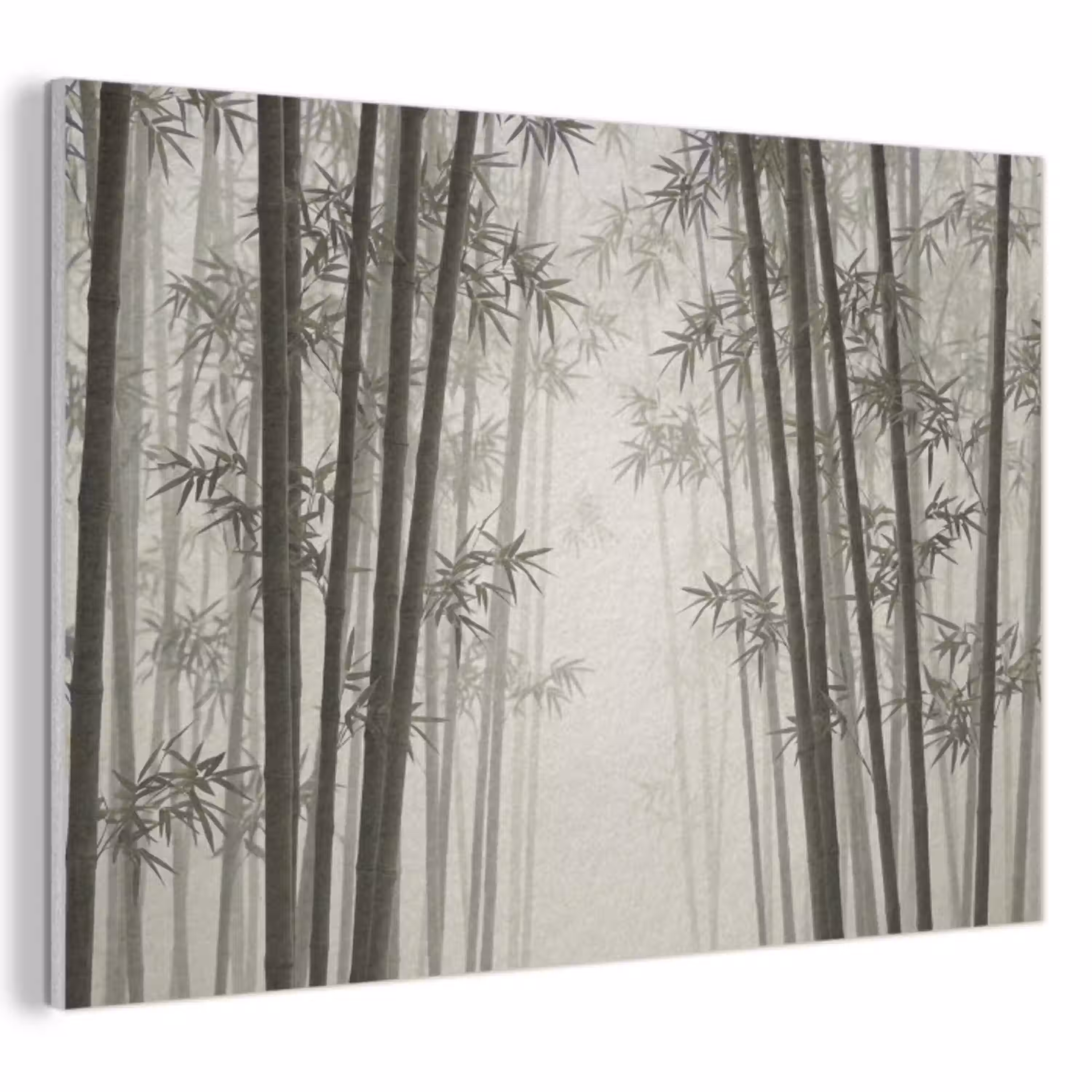 Bamboe - Bos - Mist - Natuur PET vilt klein -3d