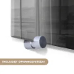 Stier - Telefoon - Toilet - Zwart - Wit plexiglas 5mm klein -zzsysteem_NL