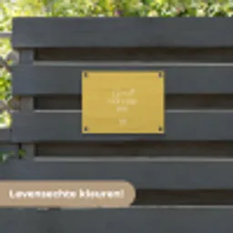 Geniet van elke dag tuinposter los doek klein -sfeer3