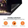 Sneeuwboom  - Lichtjes - Wit - Kleurrijk Inductie beschermer vinyl 3mm klein -zzzzzzz-td-onderkant