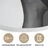 Hak - Wijn - Minimalistisch - Zwart Akoestische PET Vilt - Rond klein -closeup_NL