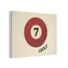Cirkel - Zeven - Lucky - Rood PET vilt klein -3d