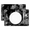 Jungle - Bomen - Bladeren - Tropical Placemat vinyl groot -zzsfeer2_Kitchenyeah-website