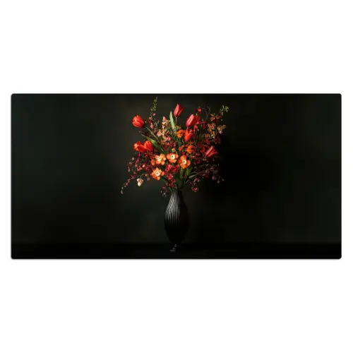 Bloemen - Takken - Boeket Muismat XXL klein -3d_leeg