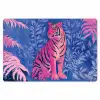 Tijger - Roze - Bladeren - Jungle Placemat vinyl groot -zzsfeer1_Kitchenyeah-website