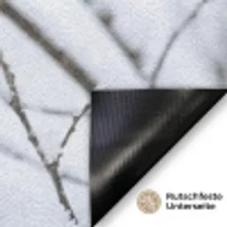 Roodborstje - Tak - Sneeuw - Winter - Levendig Deurmat klein -antislip_DE