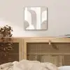 Abstracte bogen - Modern - Beige aluminium wit klein -sfeer3