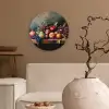 Rustiek - Stilleven - Fruit Wandcirkel plexiglas klein -sfeer1