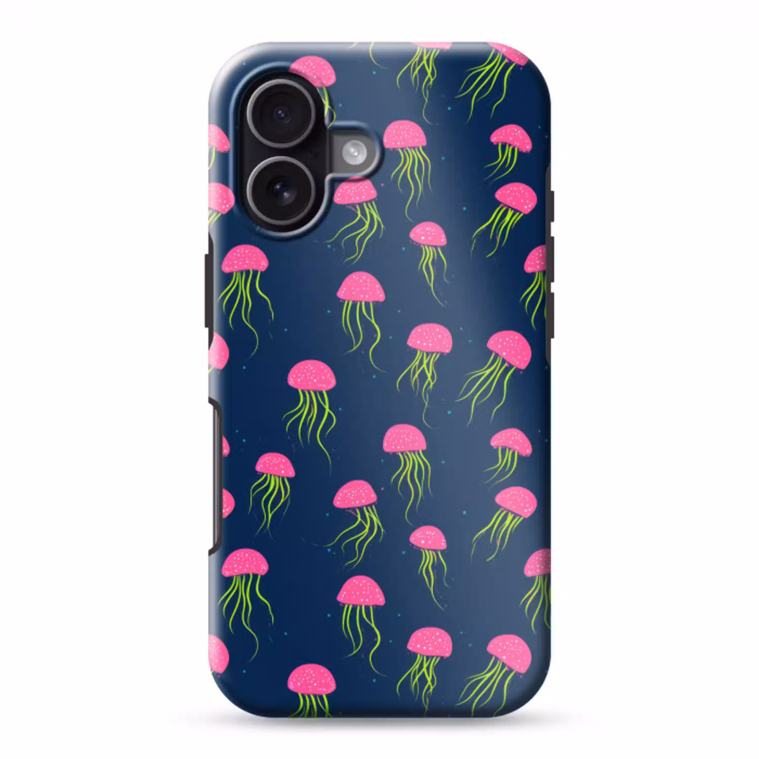 Kwallen - Diepzee - Neon Toughcase MagSafe Apple iPhone 17 klein 1017 -3d