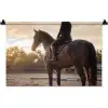 Harmonie - Ruiter - Zon Wandkleed katoen klein -zz3d