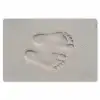 Voeten - Afdrukken - Zand Placemat vinyl groot -zzsfeer1_Kitchenyeah-website