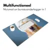 Hond - Badeend - Geel Muismat XXL klein -sfeer4