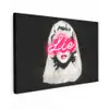 Neon - Letters - Vintage - Vrouw canvas 2cm klein -z3d