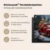 Kersttruck - Sneeuwbos - Rood Inductie beschermer vinyl 3mm middel -zzzzzzusp-haakje_DE