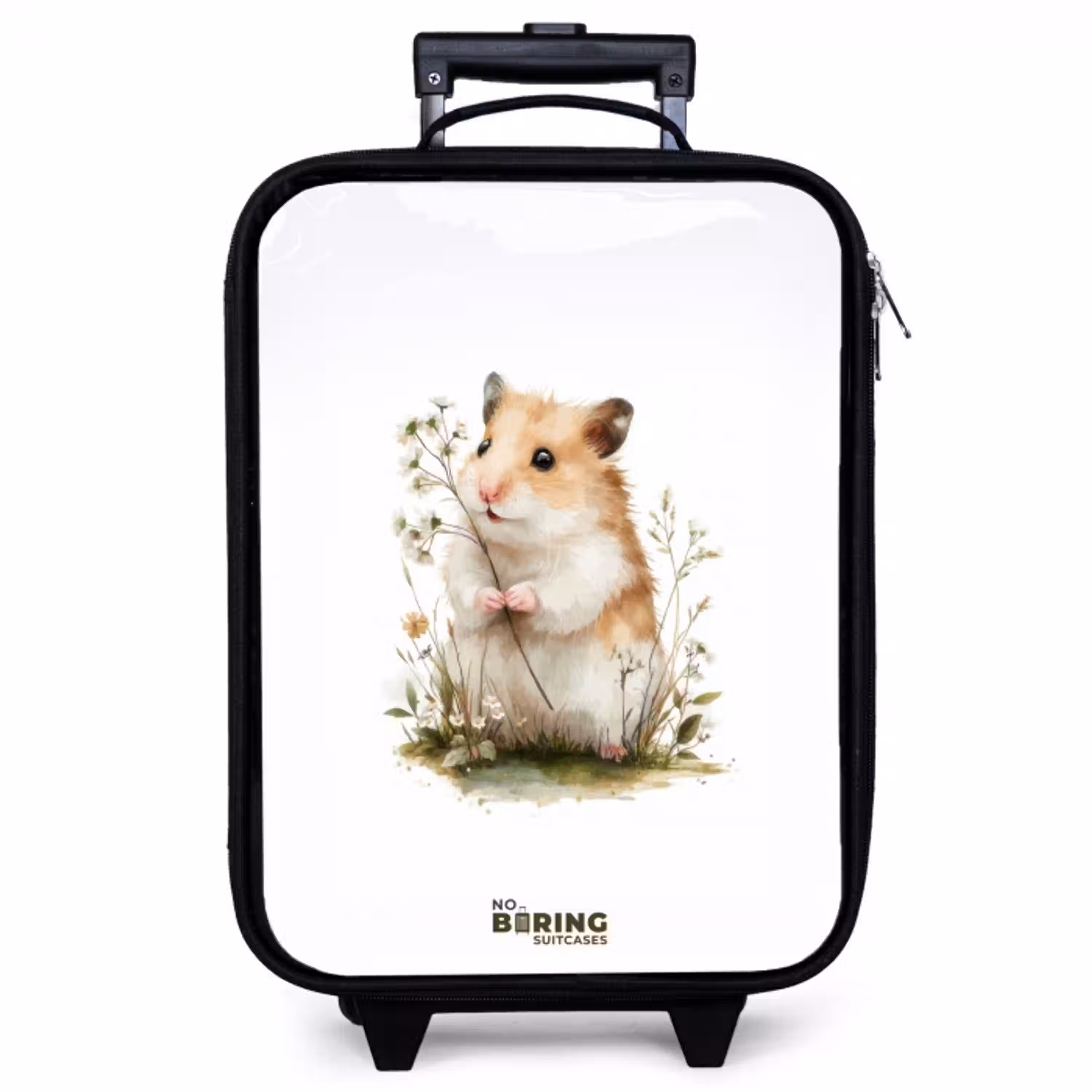 Dier - Natuur - Hamster Kinderkoffer - Zwart klein -zzz_website3d