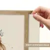 Prinses - Kroon - Goud Light Box met batterij (Wandlamp kind) middel -USP_websiteprintNL